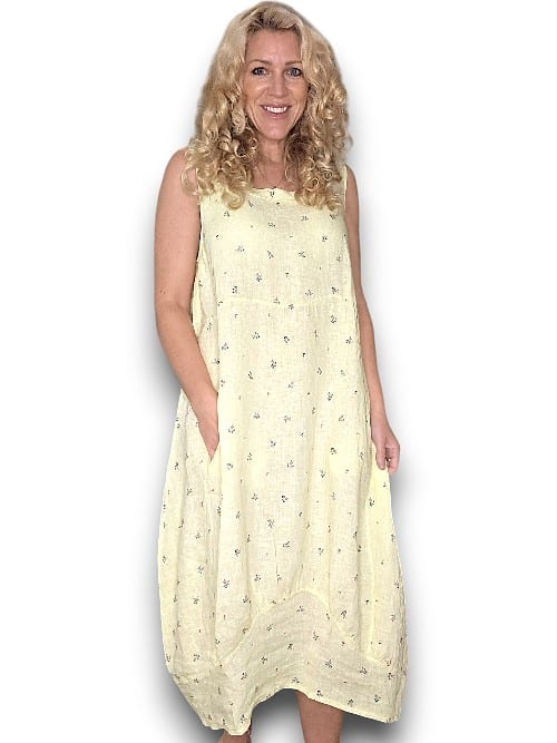 Lemon Mary Lou Maxi Tank Dress