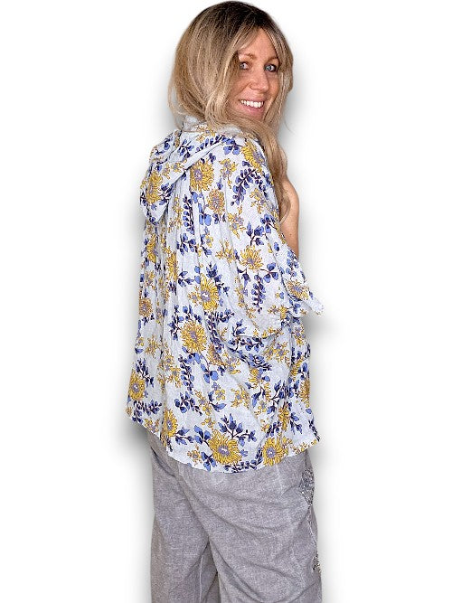 Silver Retro Butterscotch Hoodie Jkt