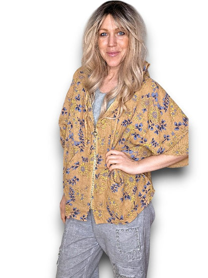 Caramel Retro Butterscotch Hoodie Jkt