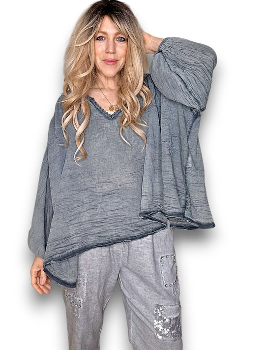 Grey Dandy Tunic