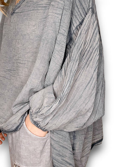 Grey Dandy Tunic