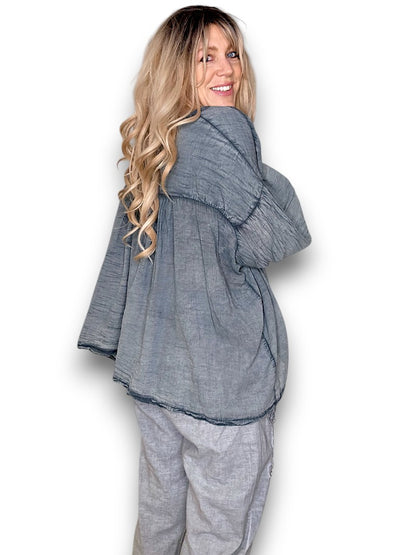 Grey Dandy Tunic