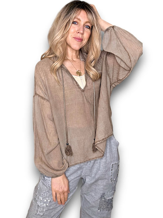 Mocha Rope Tunic