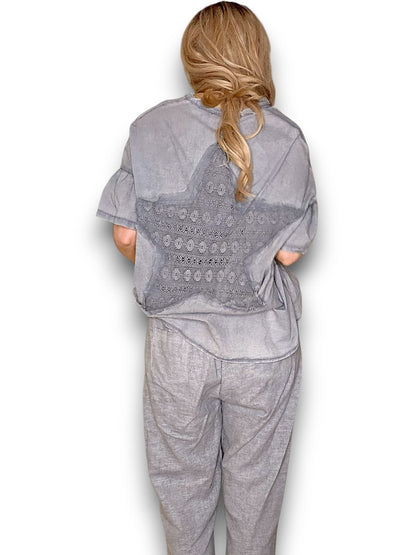 Grey Star Shirt