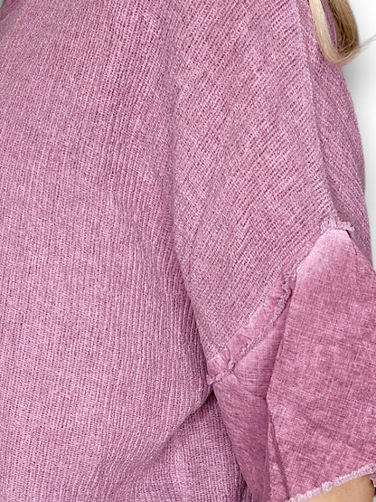 Berry Rodeo Fray Tee