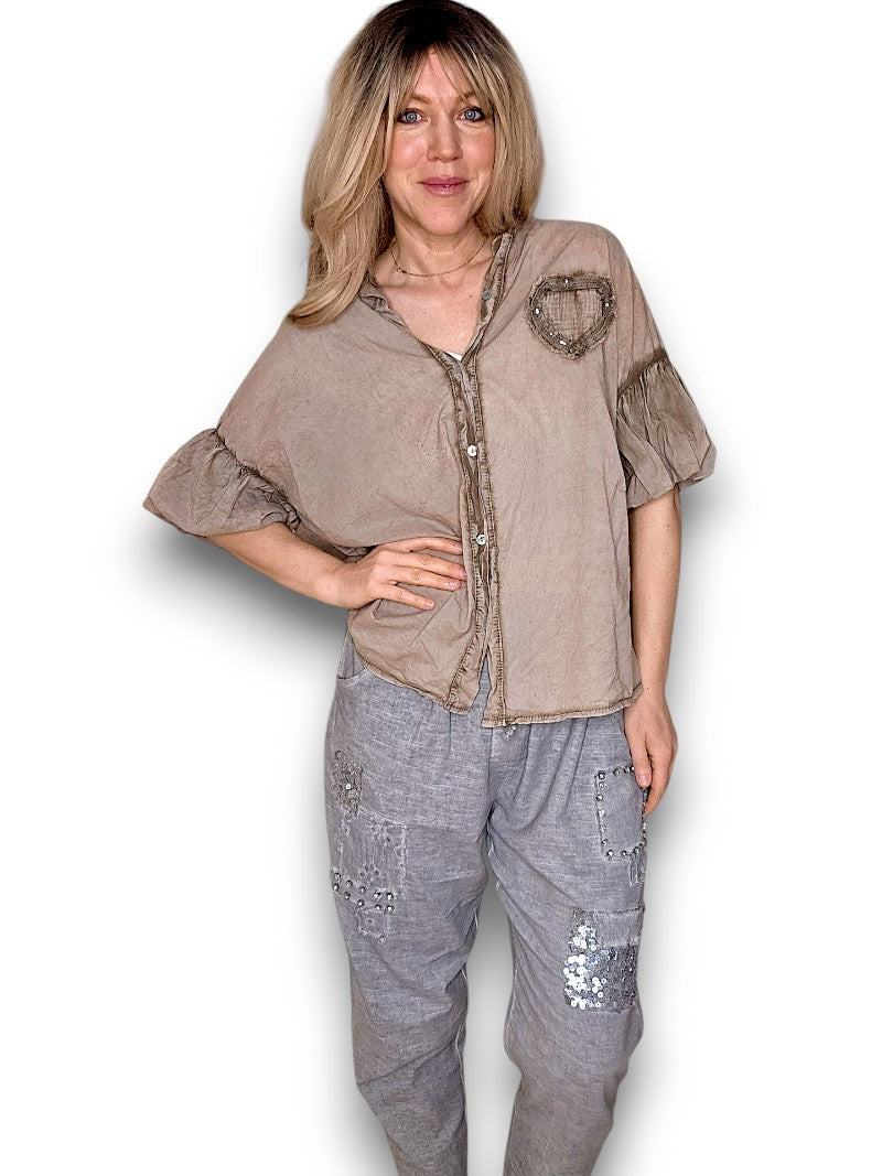 Mocha Heart Shirt