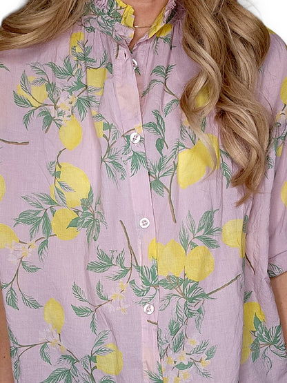 Baby Pink Dolly Lemon Top