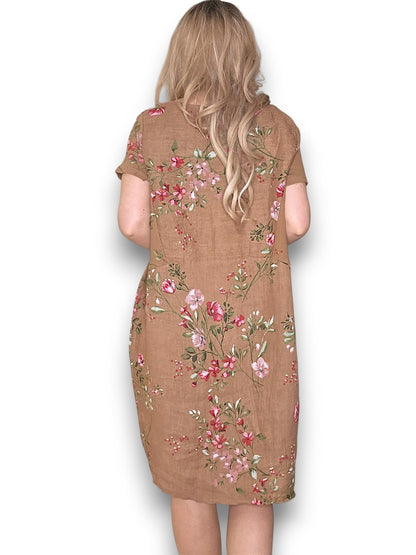 Hazelnut Lingonberry Jungle Dress