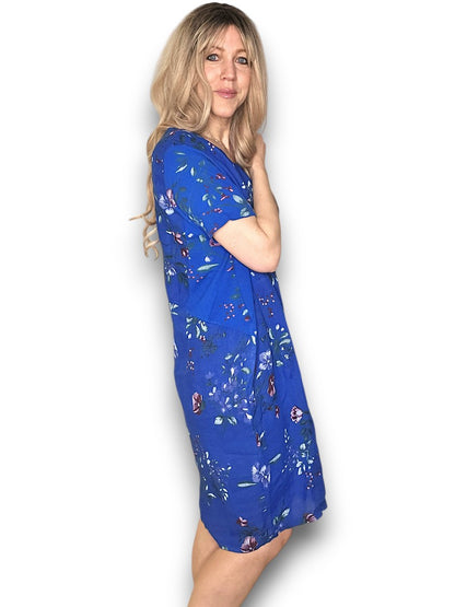 Cobalt Lingonberry Jungle Dress