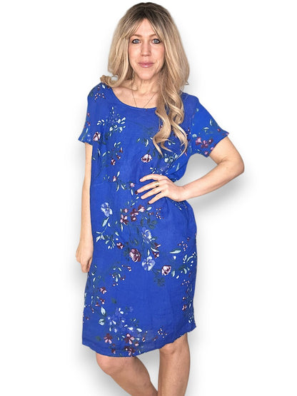 Cobalt Lingonberry Jungle Dress