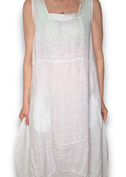 Light Mint Plain Maxi Tank Dress