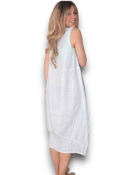 Light Mint Plain Maxi Tank Dress