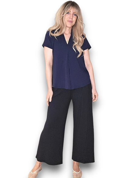 Black Samba Viscose Pant