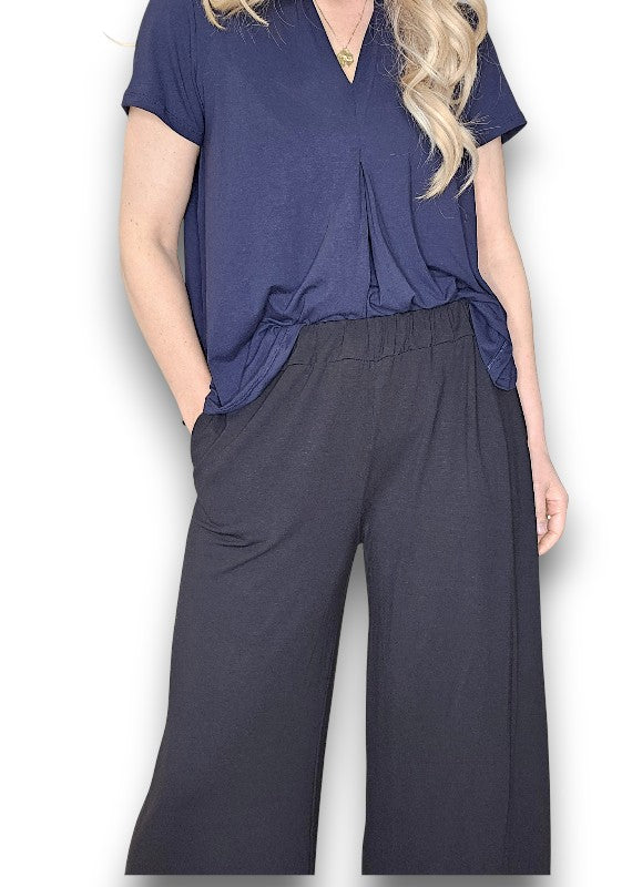 Black Samba Viscose Pant