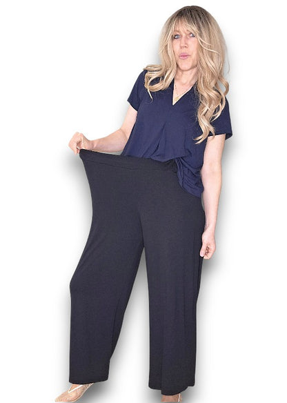Black Samba Viscose Pant
