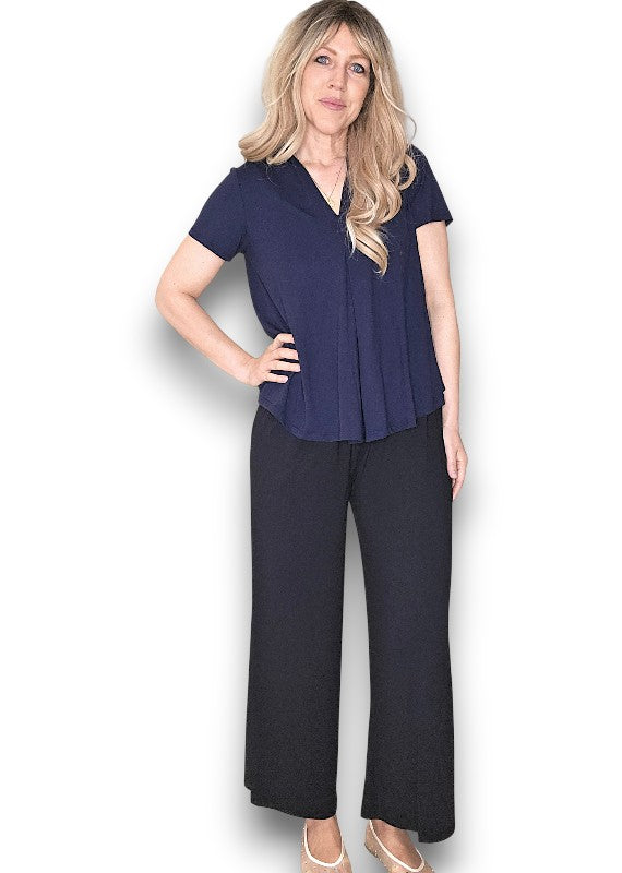 Black Samba Viscose Pant