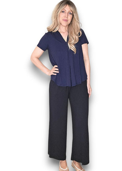 Black Samba Viscose Pant