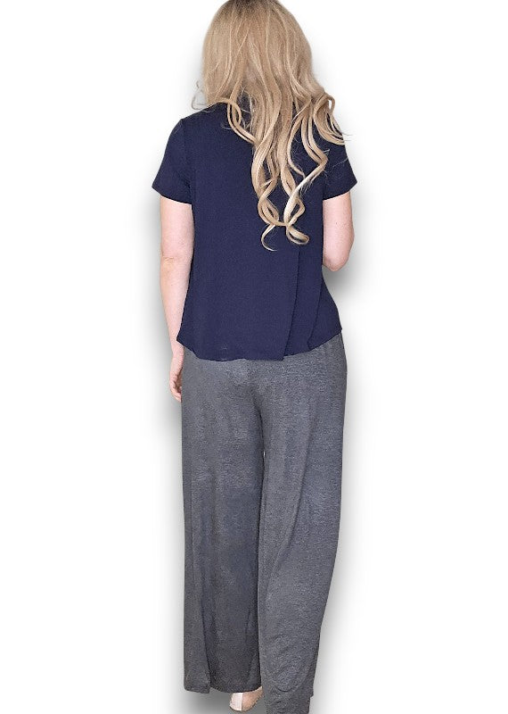 Merle Grey Samba Viscose Pant