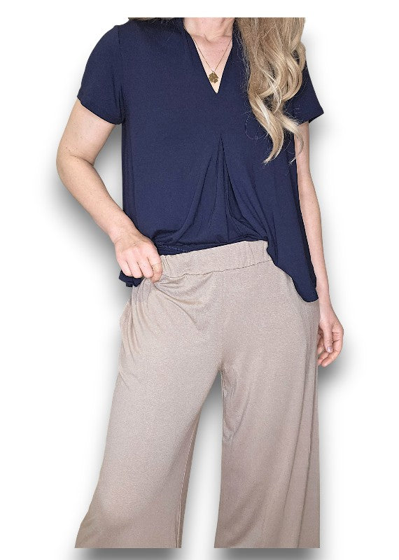 Mocha Samba Viscose Pant
