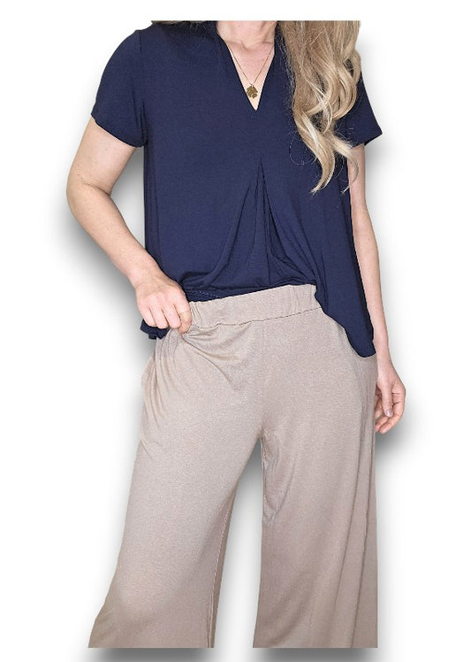 Mocha Samba Viscose Pant