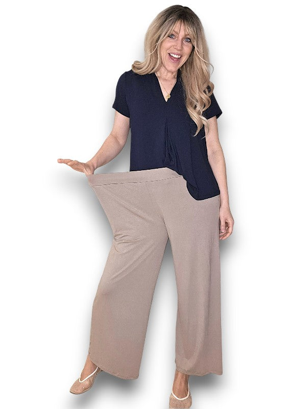 Mocha Samba Viscose Pant