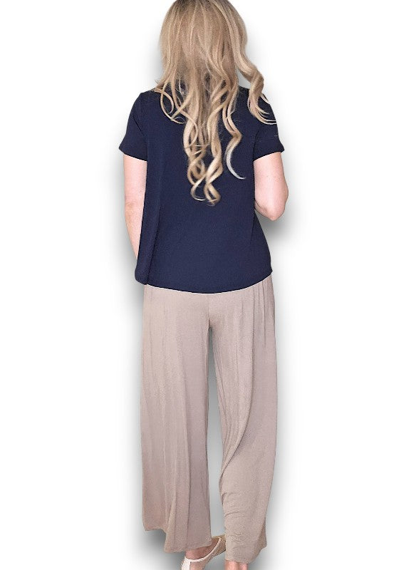 Mocha Samba Viscose Pant