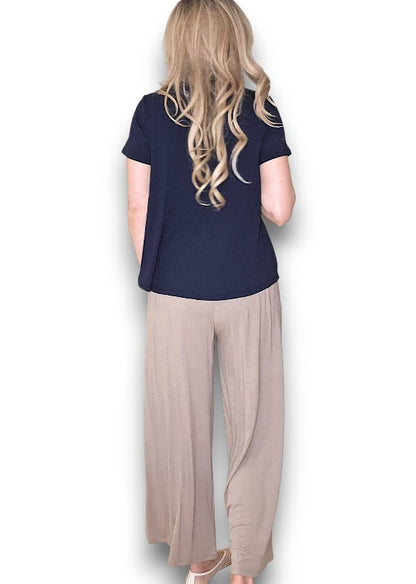 Mocha Samba Viscose Pant