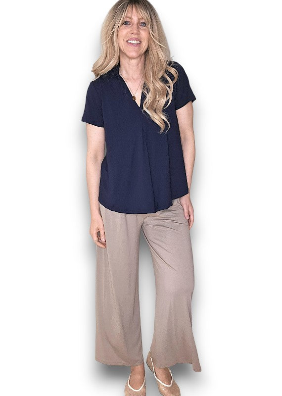 Mocha Samba Viscose Pant