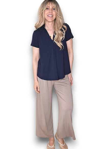 Mocha Samba Viscose Pant