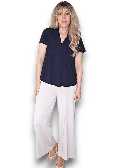Light Beige Samba Viscose Pant