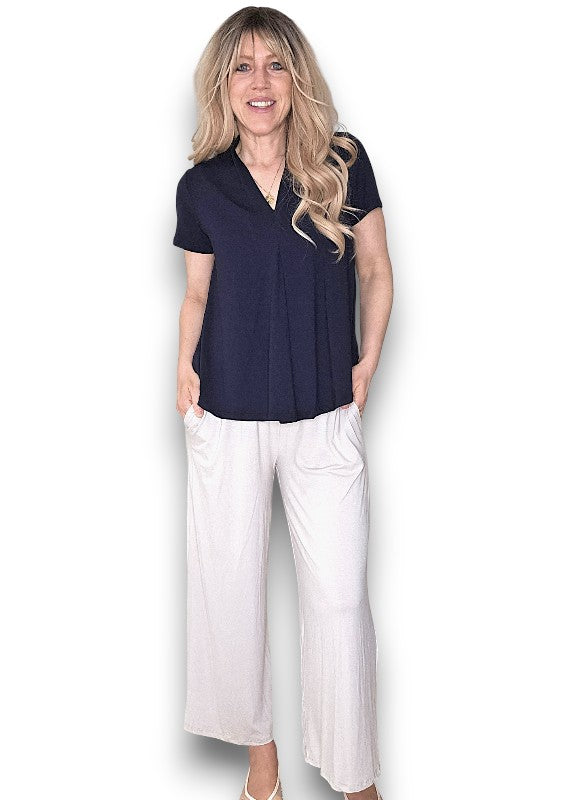 Light Beige Samba Viscose Pant