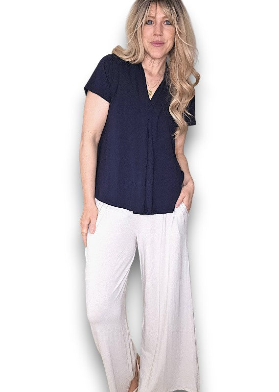 Light Beige Samba Viscose Pant