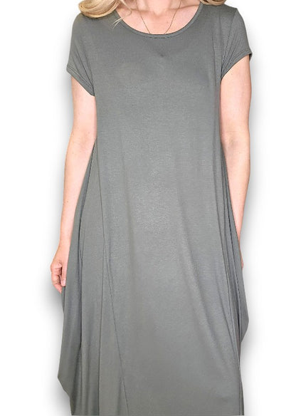 Dark Forest Samba Viscose Dress