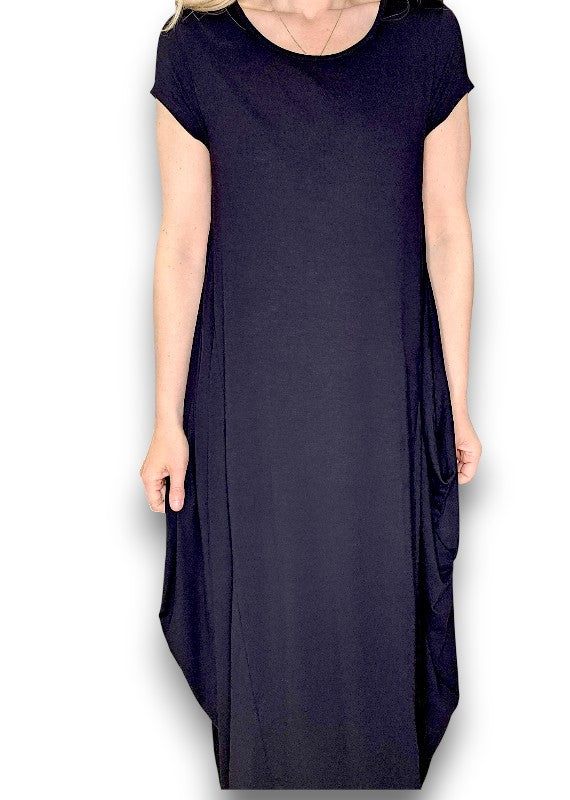 Black Samba Viscose Dress