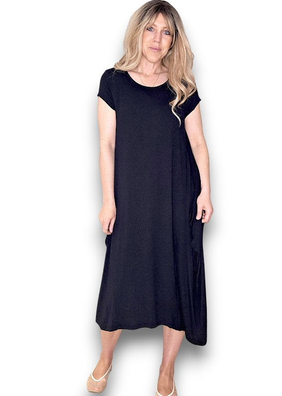 Black Samba Viscose Dress