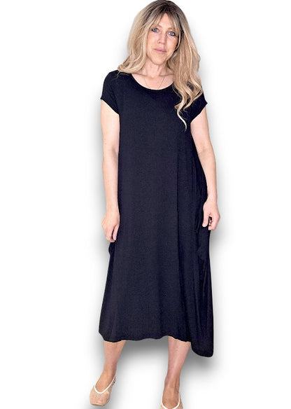 Black Samba Viscose Dress