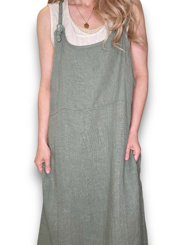 Forest Plain Tie it your way-Jumpsuit Dress