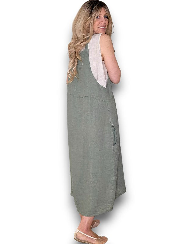 Forest Plain Tie it your way-Jumpsuit Dress