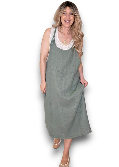 Forest Plain Tie it your way-Jumpsuit Dress