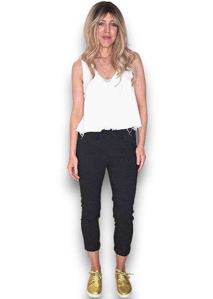 Black Plain Pants