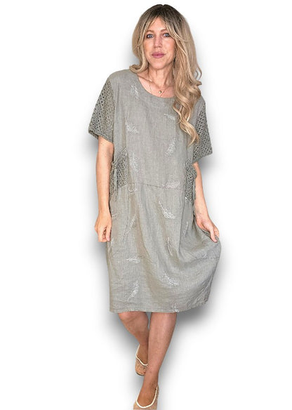 Mocha C'est La Vie Easy Dress