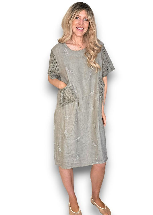Mocha C'est La Vie Easy Dress