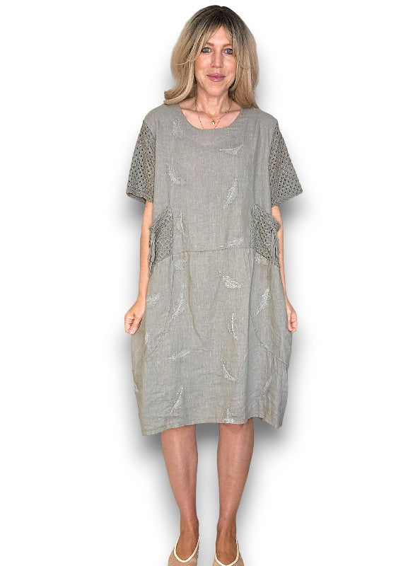 Mocha C'est La Vie Easy Dress