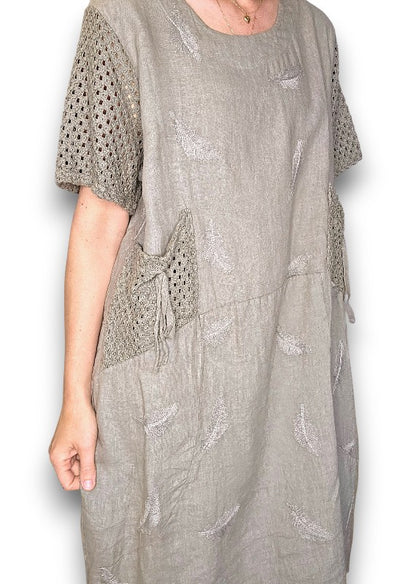 Mocha C'est La Vie Easy Dress