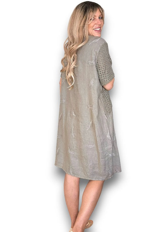 Mocha C'est La Vie Easy Dress