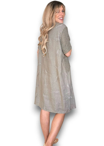 Mocha C'est La Vie Easy Dress