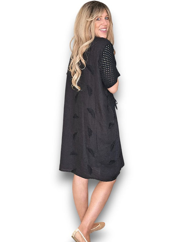 Black C'est La Vie Easy Dress