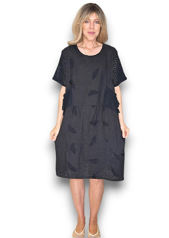 Black C'est La Vie Easy Dress