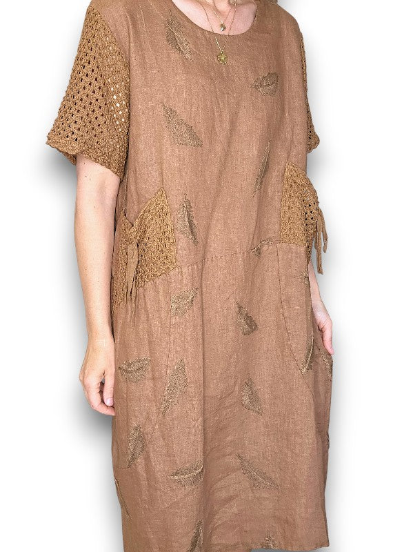 Coffee C'est La Vie Easy Dress