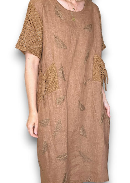 Coffee C'est La Vie Easy Dress